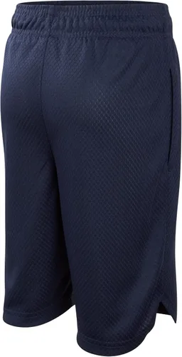 Vista 4 de New Balance Pantalones cortos deportivos para niños - Pantalones cortos de gimnasio de rendimiento con bolsillos - Pantalones cortos deportivos