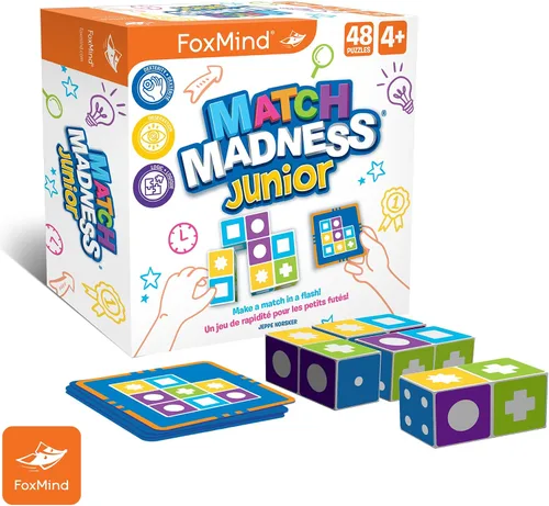 Vista 2 de FoxMind Juegos: Match Madness Junior, un juego de rompecabezas a juego de patrones, haz el partido en un flash, desarrolla reconocimiento visual