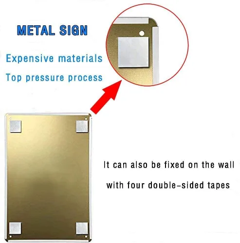 Vista 2 de Letrero de metal con texto en inglés «Warning Dangerous Dog On Premises» («Warning Dangerous Dog On Premises»)