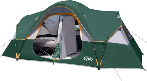 Vista 9 de UNP Tienda de campaña para 10 personas, tiendas familiares, fiestas, tienda de campaña para festivales de música, grande, fácil de instalar, 5
