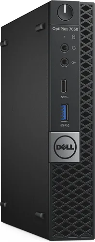 Vista 3 de Dell OptiPlex 7050 Mini computadora de escritorio, Intel Core i5-7500T hasta 3.3 GHz, 8 GB de RAM, 256 GB SSD, Wi-Fi y Bluetooth, Windows 11 Pro