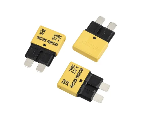 Vista 15 de GLOSO Circuit Breakers E37 Auto (T1) Reset Low Profile ATC/ATO - 1 Pack (3A)