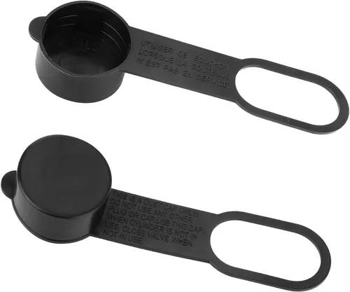 Vista 9 de 10 tapas de tanque de propano para válvula QCC1, adaptador y ajuste