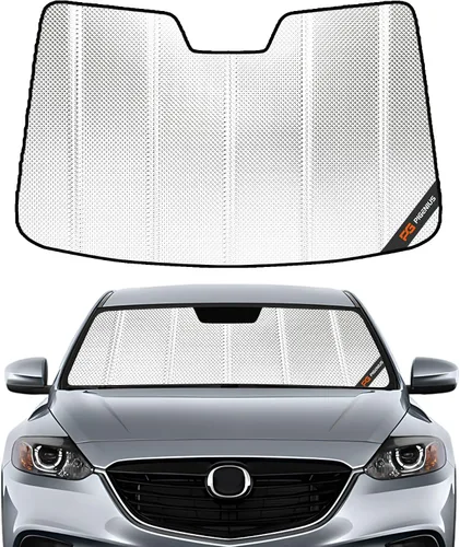 Vista 28 de Pigenius Parasol de parabrisas para Mazda CX-5 2013-2016 Parasol de ventana delantera - Salvaguardia