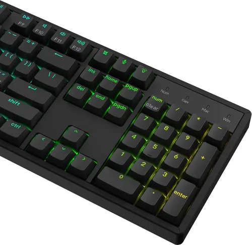 Vista 8 de Keychron K10 HE QMK Teclado mecánico personalizado inalámbrico para juegos, 2.4 GHz/Bluetooth/con cable tamaño completo intercambiable en caliente
