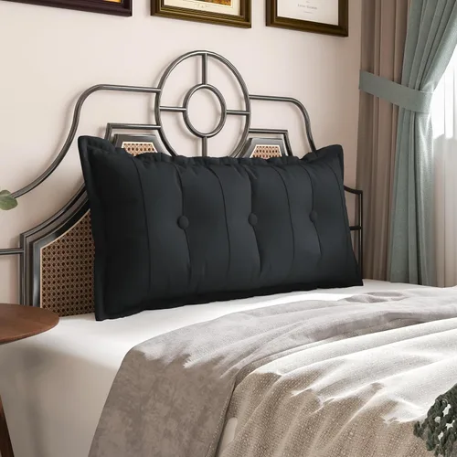 Vista 16 de VERCART Almohada grande para cabecero, almohada de sofá cama, almohada de lectura, almohada de cabecera de cama, almohada de apoyo