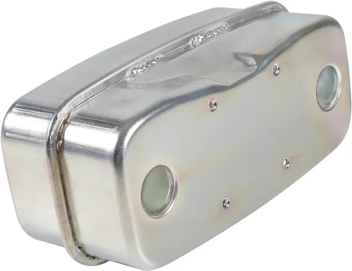 Vista 8 de 751-0616B 951-0616B Silenciador de escape de entrada doble 951-0616 751-0616 apto para MTD Cub Cadet LT-1018 LT-1022 LT-1024 RZT50 RZT54 RZT42 RZT55