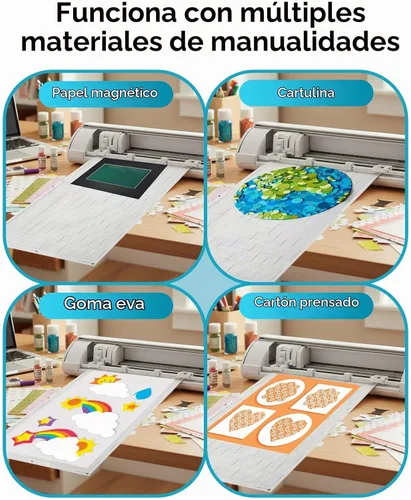 Vista 5 de Silhouette America CUT-MAT-24-3T Cameo - Alfombrilla de corte, color blanco