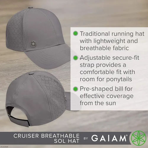 Vista 5 de Gaiam Women's Hat-Cruiser Breathable Sol