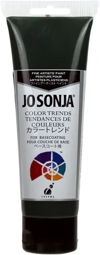 Vista 19 de Jo Sonja Color Trends - Tubo acrílico de flujo mate de 4 onzas - Latón antiguo