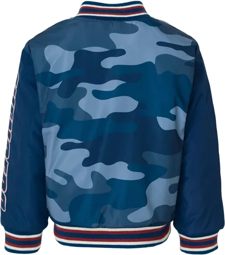 Vista 3 de Marvel Vengadores Spider-Man Varsity Bomber Chaqueta de niño a niño grande