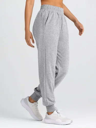 Vista 4 de Yovela - Pantalones deportivos holgados de cintura alta para mujer, ropa de otoño, informales, cálidos, estéticos, con bolsillos, Y2k