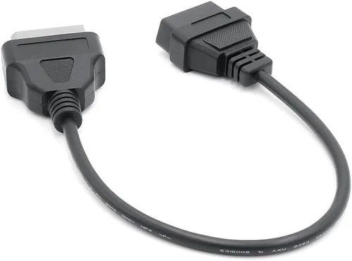 Vista 3 de Eaglerich Cable de 14Pin a 16PIN OBD1 OBD2 para Nissan ELM327 adaptador de extensión de escáner Cor OBD II interfaz de diagnóstico