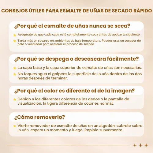Vista 7 de Juego de esmaltes de uñas de secado rápido, para otoño e invierno, esmalte de uñas regular sin gel Salón de manicura de laca de uñas de secado