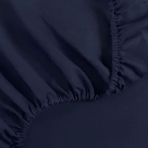 Vista 4 de Eclipse Sleep Solutions Plaza Cooling King - Juego de sábanas de 4 piezas en Peacoat