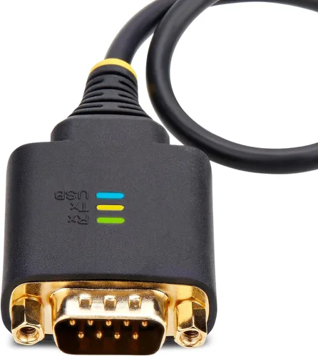 Vista 5 de StarTech Cable adaptador USB a serie de 11.8 in (1P1FFC-serie USB)