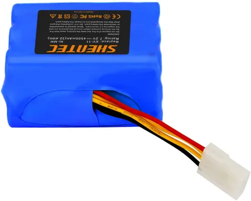 Vista 4 de Shentec Batería de 7.2V 4.5Ah compatible con aspiradoras robóticas Neato XV-11 XV-12 XV-14 XV-15 XV-21 XV-25 XV Essential XV Signature Pro Robotic
