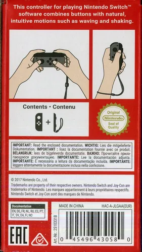 Vista 2 de Nintendo Switch Joy-Con Controller Left - Grey