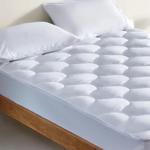Vista 7 de SLEEP ZONE Funda acolchada para colchón tamaño individual, suave y esponjosa, con bolsillo profundo de 8 a 21 pulgadas, tamaño individual Protector