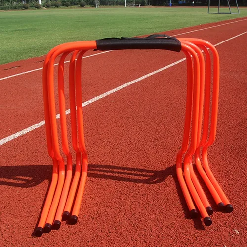 Vista 22 de YXXSDP Juego de entrenamiento de velocidad y agilidad, obstáculos de entrenamiento de obstáculos portátiles profesionales, equipo de práctica