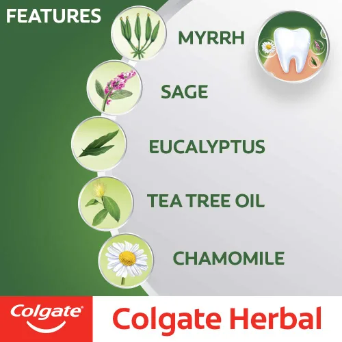 Vista 3 de Colgate Pasta dental herbaria 7 oz