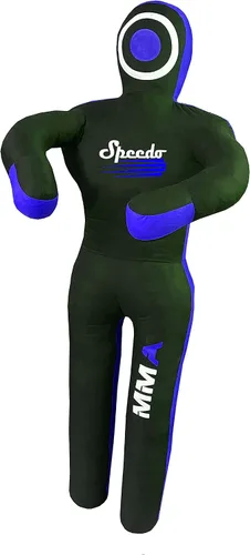 Vista 2 de MMA Grappling Dummy Brasileño JIU Jitsu BJJ Saco de boxeo para defensa personal, lucha libre, judo, karate, boxeo, lanzamiento, posición de pie, sin