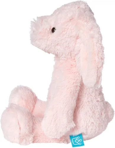 Vista 3 de Conejo de peluche Bailey Bunny de Manhattan Toys, azul, 12 pulgadas, Conejito binky rosa, 12