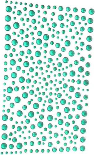Vista 13 de Decora 325 pegatinas de diamante adhesivas con imitación de strass, negras, para manualidades, brillos y tarjetas autoadhesivas 325 Gems, Self