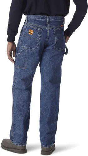 Vista 3 de Wrangler Jeans de carpintero resistentes al fuego para hombre Riggs Workwear