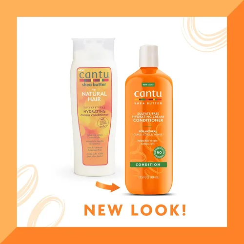 Vista 6 de Cantu Paquete de champú y acondicionador en crema sin sulfato, 13.5 fl oz