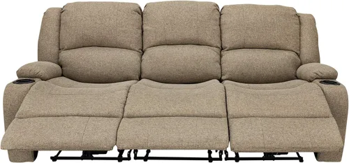 Vista 6 de RecPro Charles Powered - Asiento reclinable de pared para caravana de 80 pulgadas, color avena