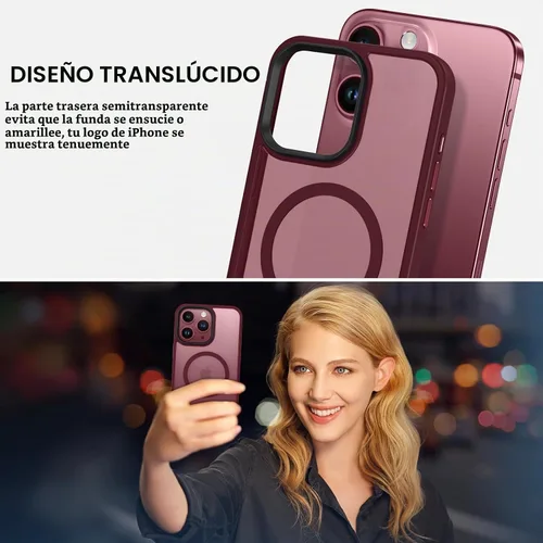 Vista 4 de BENTOBEN Funda protectora para iPhone 15 Pro Max, translúcida mate, delgada, a prueba de golpes, para mujeres y hombres, para iPhone 15 Pro Max