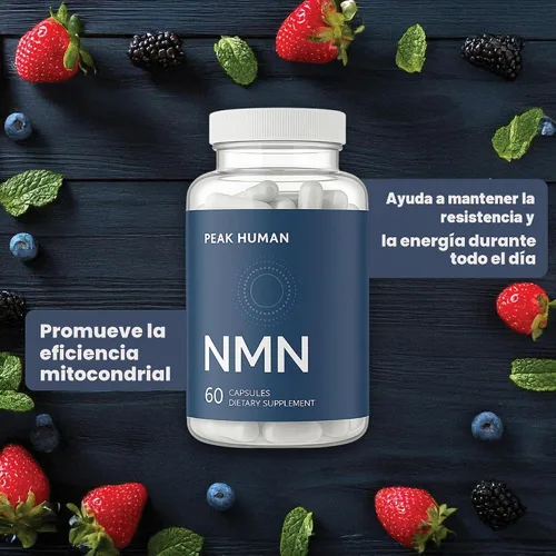 Vista 3 de Beta-NMN Precursor de mononucleótido de nicotinamida beta NAD+ – Energía celular avanzada y longevidad – Promueve la vitalidad, la función