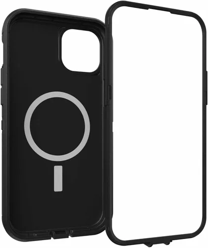 Vista 2 de OtterBox Funda para iPhone 15 Plus y iPhone 14 Plus Defender Series XT, color negro, sin pantalla, resistente, se ajusta a MagSafe, accesorio