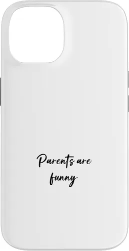 Vista 4 de iPhone 16 Parents are funny Case