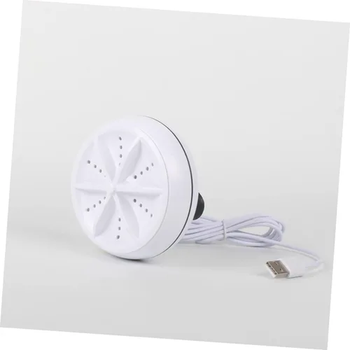 Vista 5 de LIFKOME Mini lavadora portátil limpiador para viaje máquina de sonido para adultos Lavadora portátil Mini lavadora secadora Cable USB