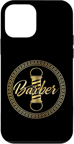 Vista 16 de Funda de regalo de graduación para iPhone 16 con logotipo de barbería barbería