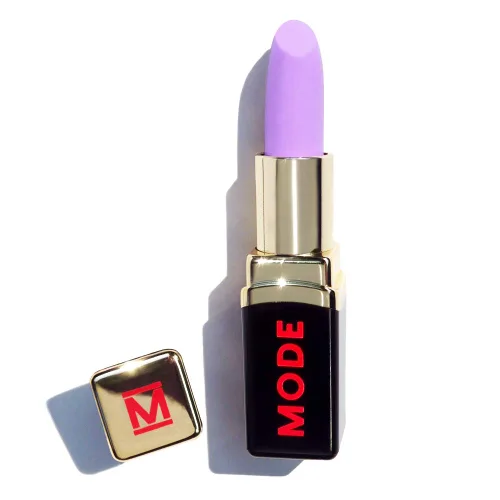 Vista 7 de MODE Ballerina Pink Virgin Matte Areni Noir Lipstick BETWEEN BETWEEN - Labios ricos de larga duración, aceites naturales nutritivos para el cuidado