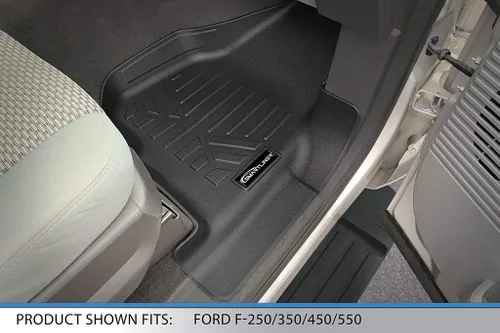 Vista 3 de SMARTLINER Juego de alfombrillas de primera fila para Ford F-250 2012-2012
