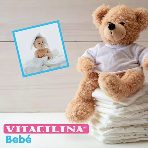 Vista 5 de Vitacilina Bebe - Pomada para sarpullido del pañal, 1.76 onzas (cantidad de 6)