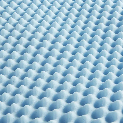 Vista 3 de Sleep Philosophy - Protector de colchón de espuma viscoelástica con gel, apto para todas las estaciones, lujoso e hipoalergénico