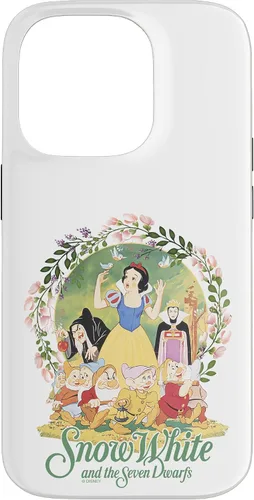 Vista 35 de Disney Blancanieves & The Seven Dwarfs Floral Portrait Case para iPhone 17