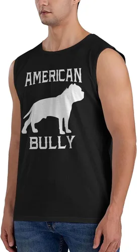 Vista 9 de ZDZQART American Bully - Camiseta sin mangas para hombre camiseta deportiva para culturismo chaleco de entrenamiento muscular