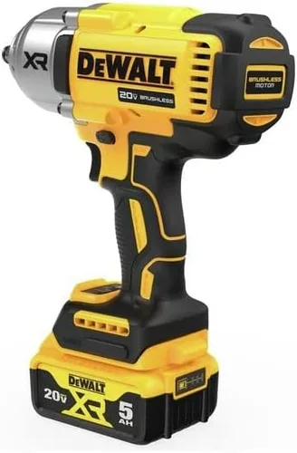 Vista 6 de DEWALT 20V MAX XR Llave de impacto de alto par de 1/2 pulgada con kit de yunque de anillo de retención (DCF900P2)