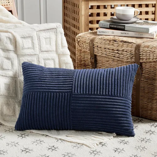 Vista 87 de Fancy Homi - Paquete de 2 fundas de almohada decorativas de color verde oliva pequeñas de 12 x 12 pulgadas para sala de estar, sofá, cama