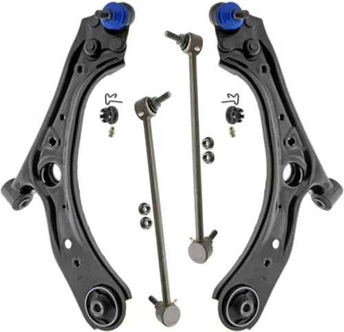 Vista 202 de Detroit Axle - Kit de brazos de control de extremo delantero para Acura 2004-2008 TSX 2003-2007 Honda Accord, 2 brazos de control inferiores, 2