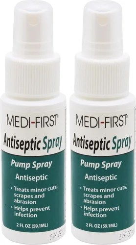 Vista 2 de Medi-First 24402 Spray limpiador antiséptico de primeros auxilios, 2 onzas