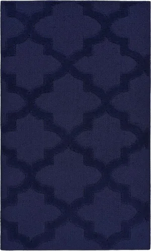 Vista 20 de Alfombra de Área Garland Rug Quatro Negra de 3' x 5' con Diseño de Enrejado Cut-Loop - Suave, Cómoda, Elegante y Económica en un Hermoso Color Negro