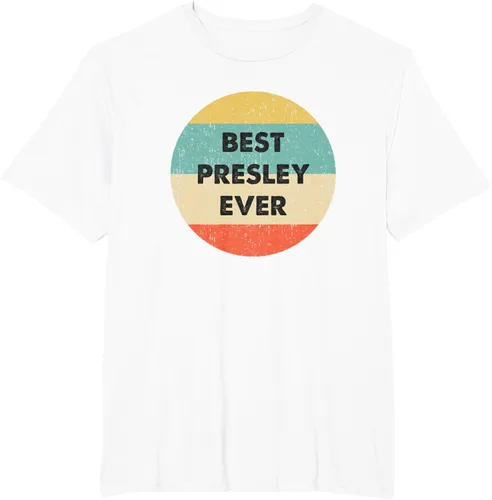 Vista 14 de Camiseta Presley Name, Negro, S