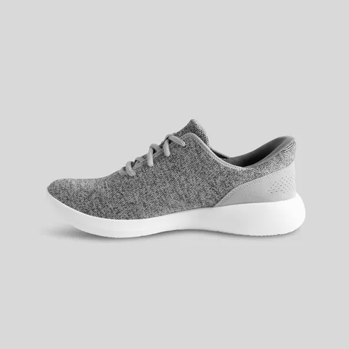 Vista 5 de Kizik Madrid - Zapatos deportivos cómodos y transpirables de punto ecológico, fáciles de poner, zapatos para caminar para hombres, mujeres
